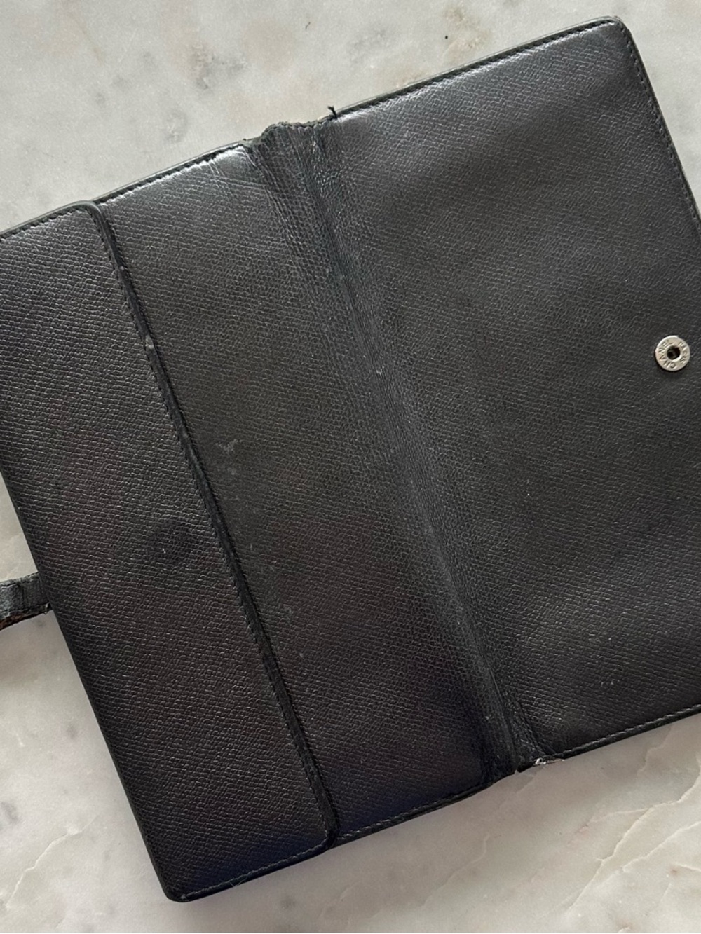 CHANEL Black Caviar Leather Long Wallet with CC Button - Picture 10 of 10